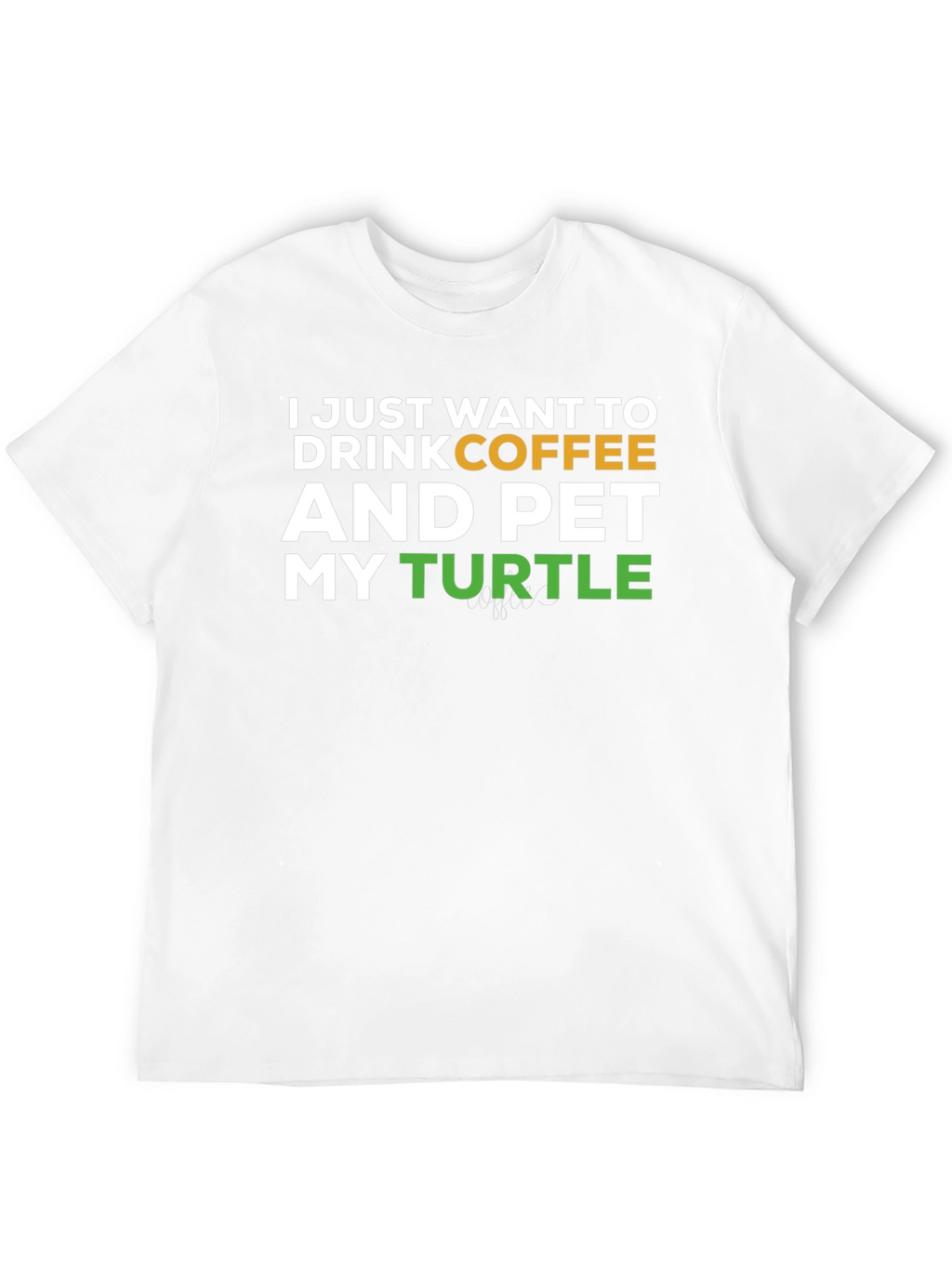 Coffee and Turtles Graphic T-Shirt