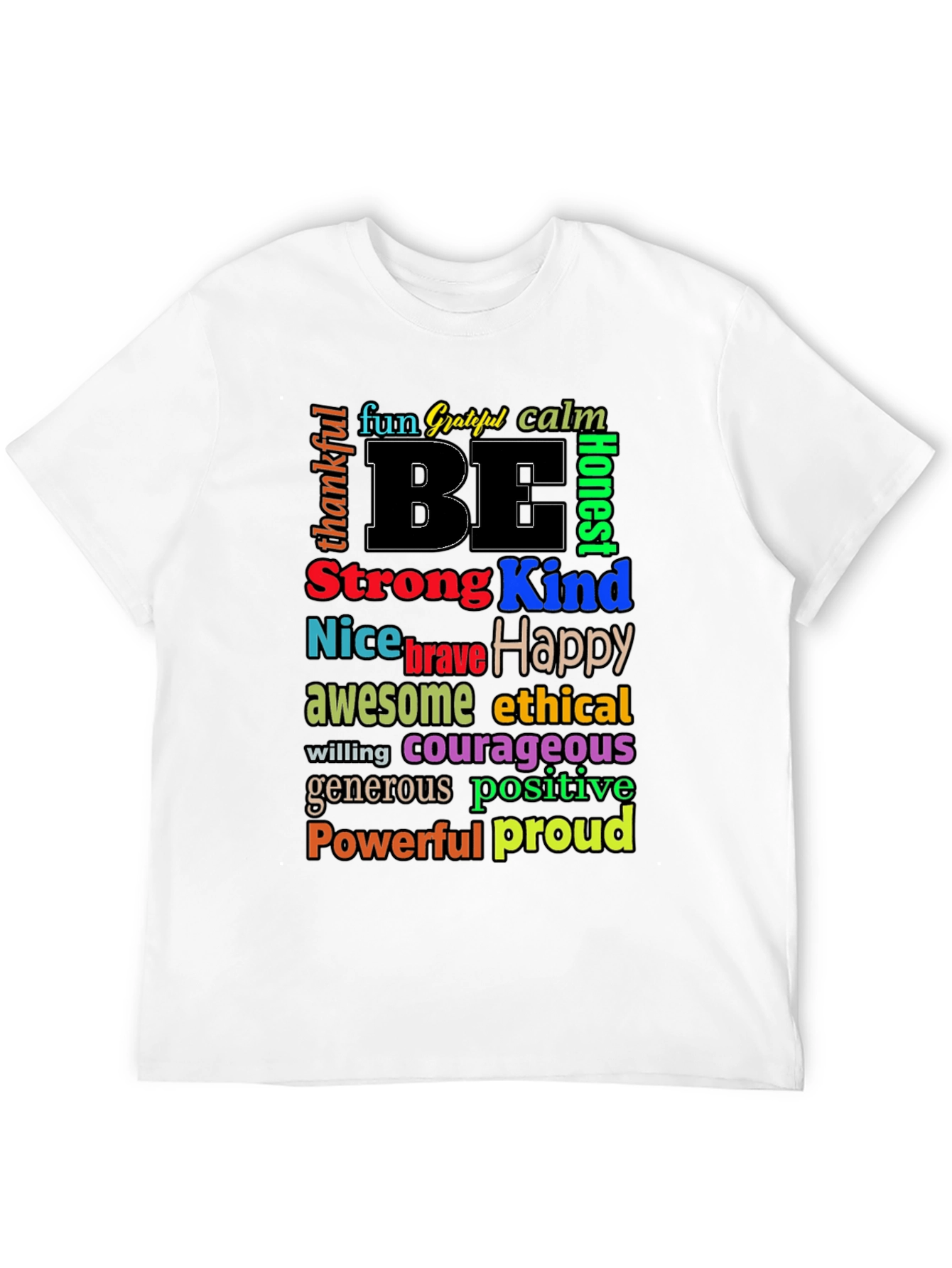 Be Kind Motivational Graphic T-Shirt