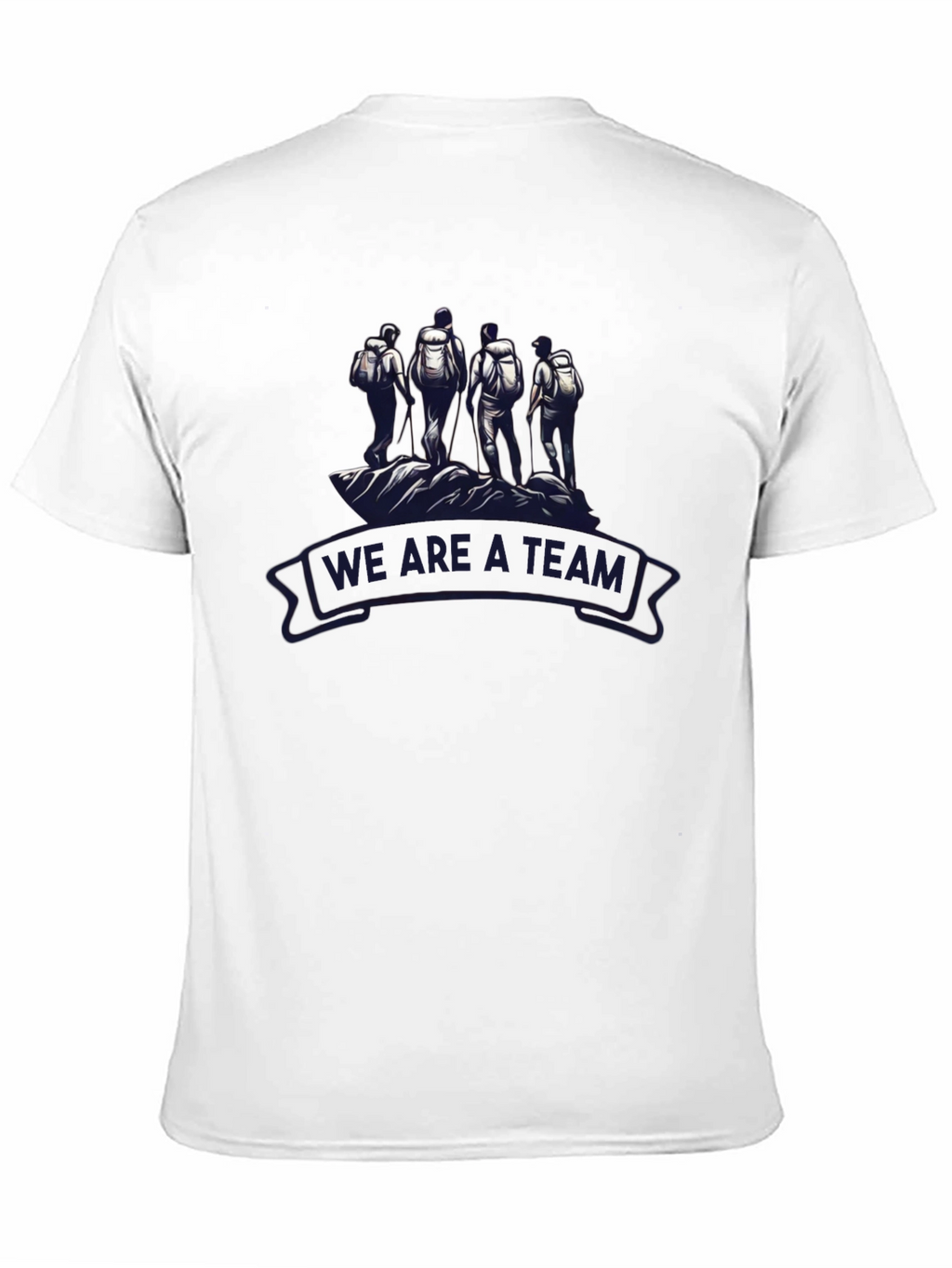 Teamwork Hiking Graphic T-Shirt