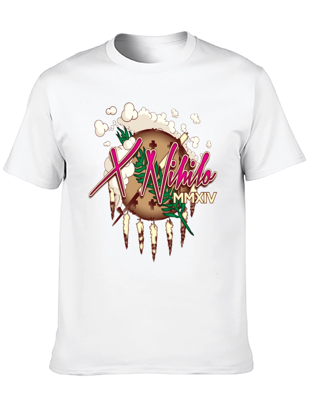 X Nihilo Graphic Print Black T-Shirt