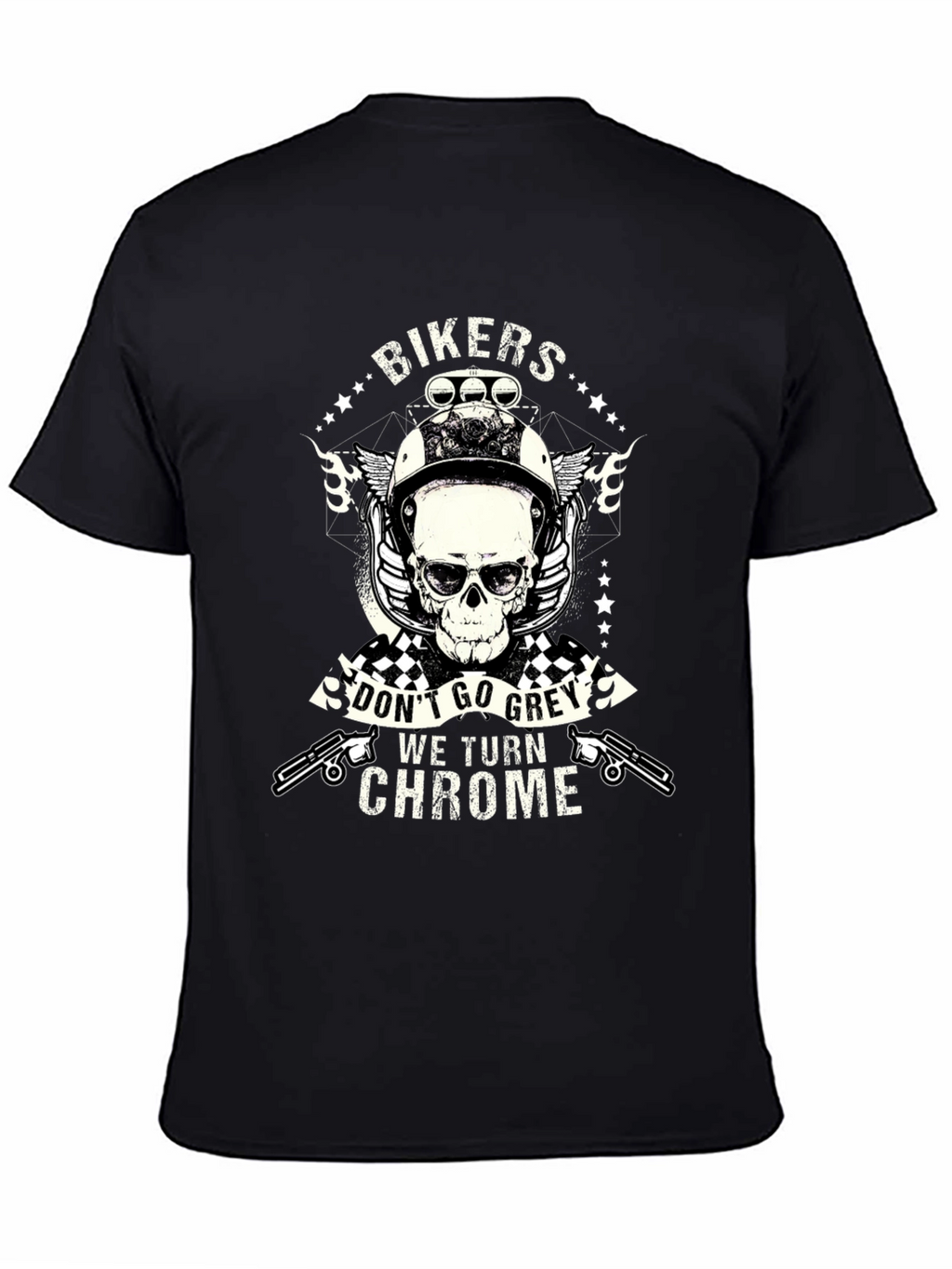 Bikers Dont Go Grey T-Shirt