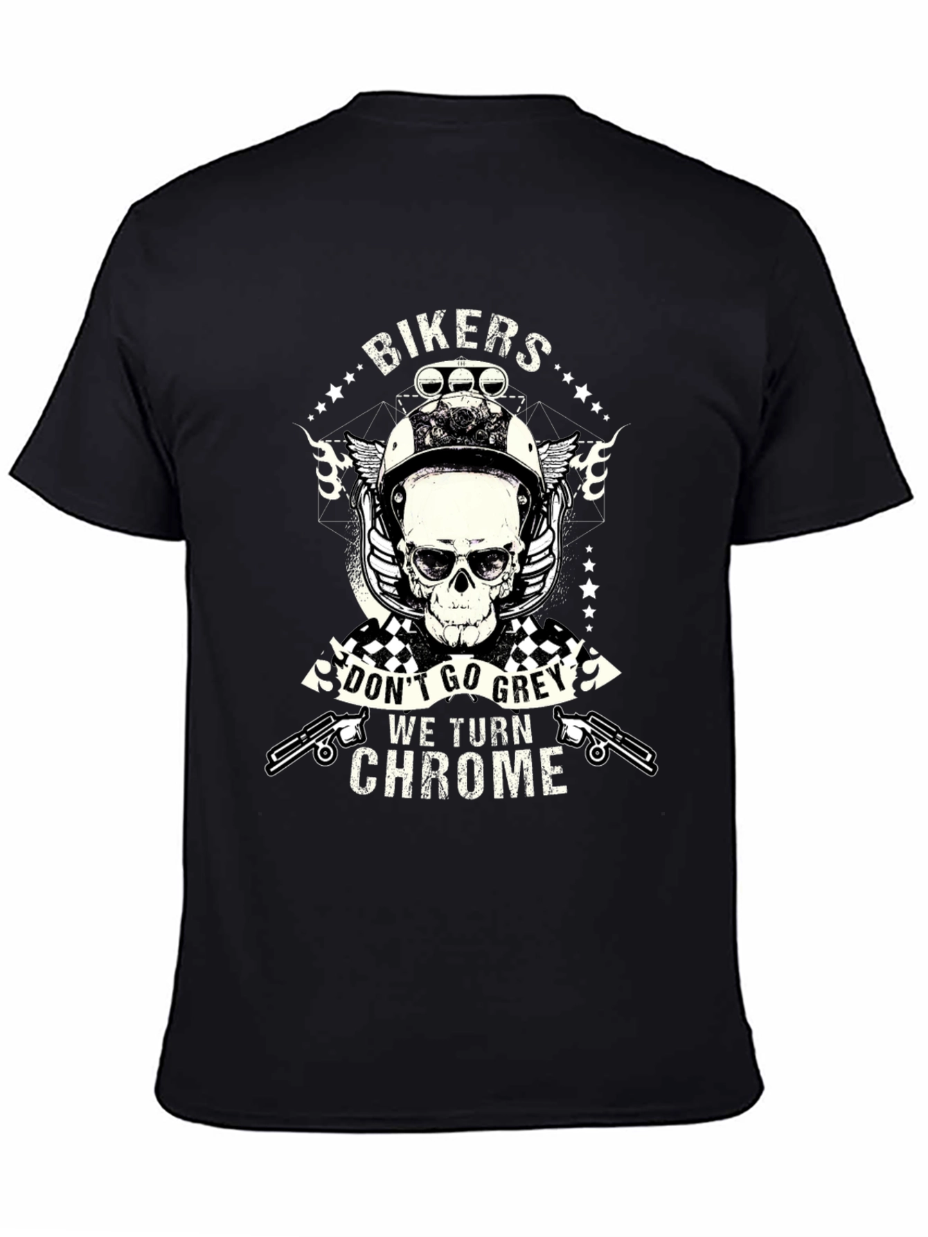 Bikers Dont Go Grey T-Shirt