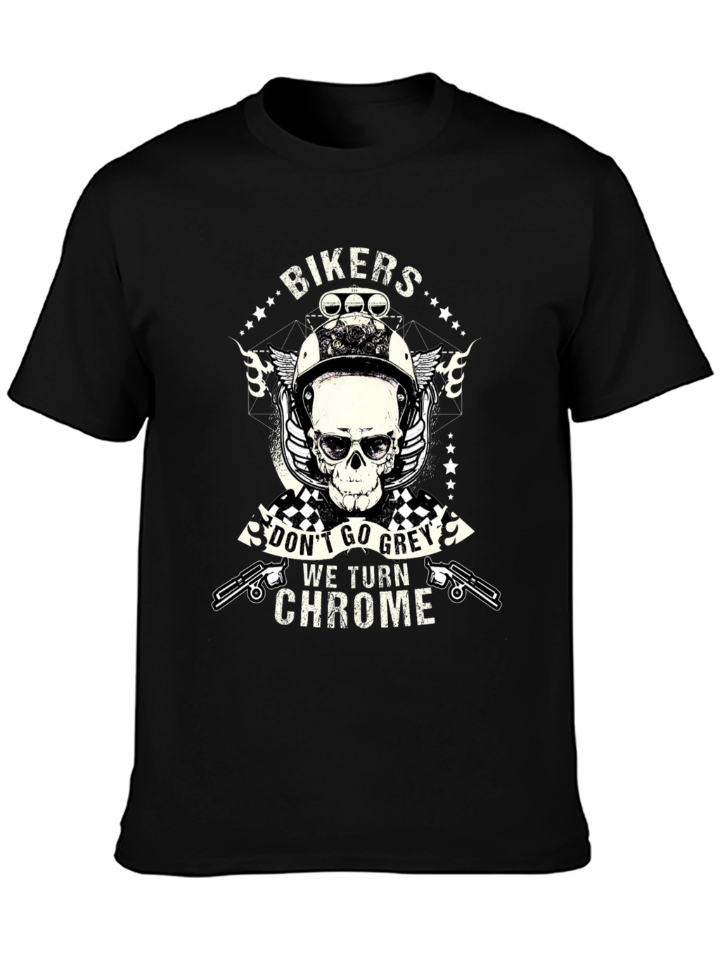 Bikers Dont Go Grey T-Shirt