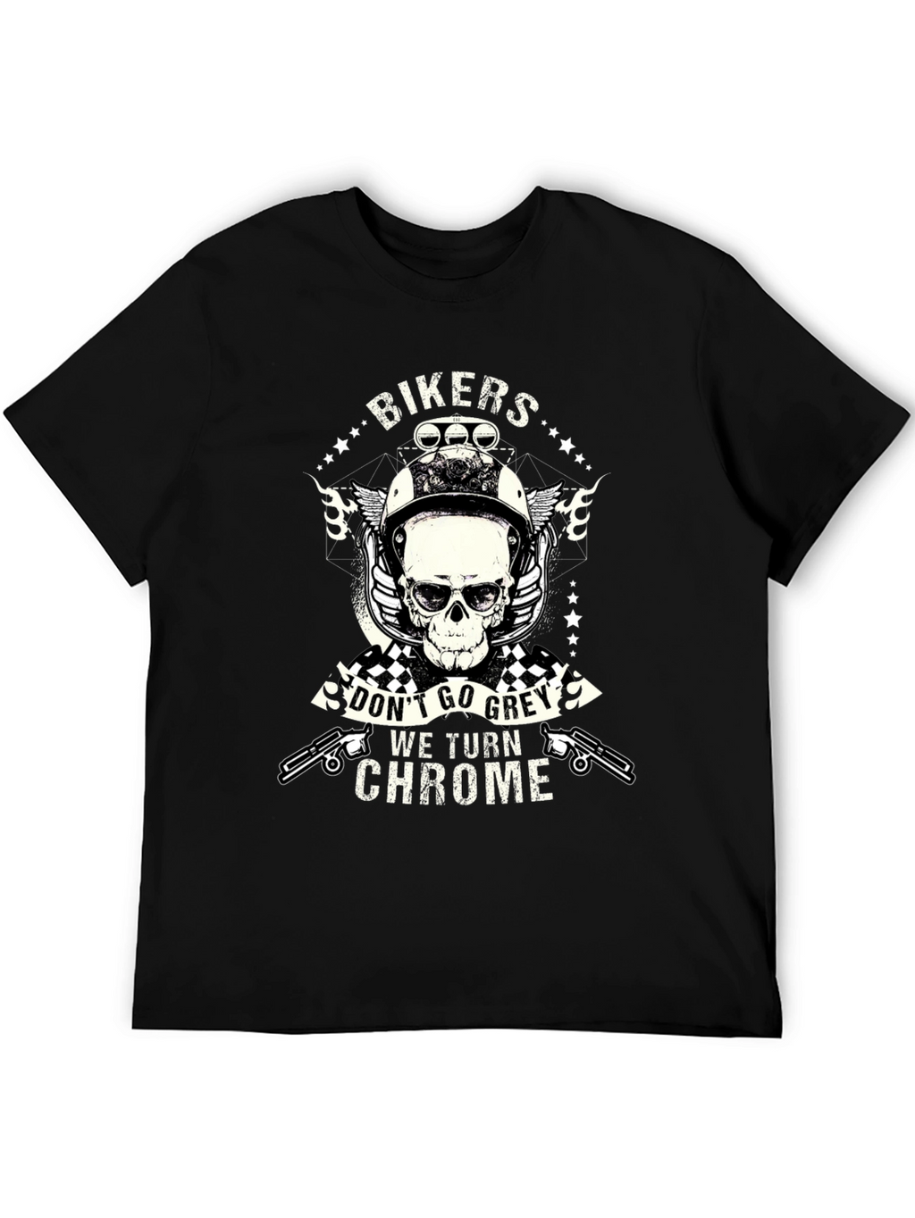 Bikers Dont Go Grey T-Shirt