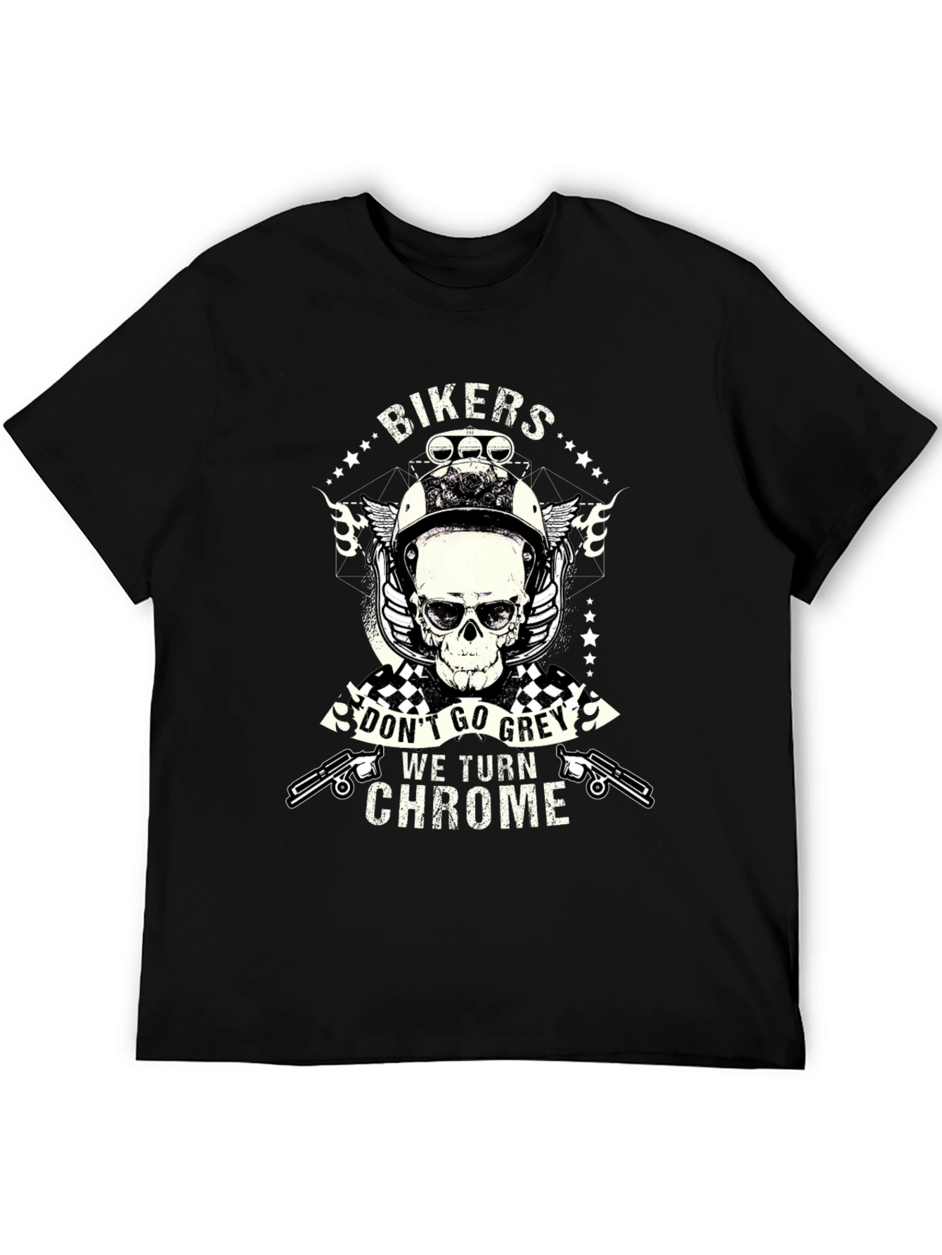 Bikers Dont Go Grey T-Shirt