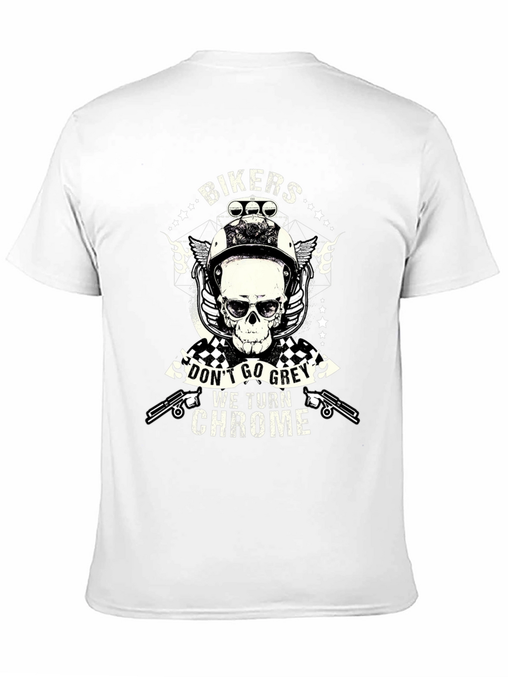 Bikers Dont Go Grey T-Shirt