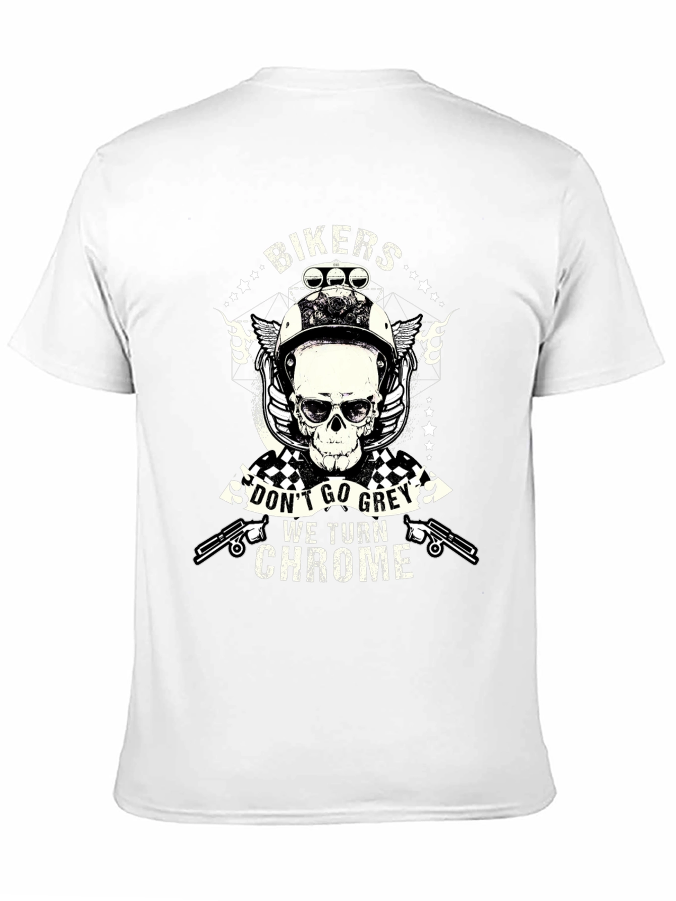 Bikers Dont Go Grey T-Shirt