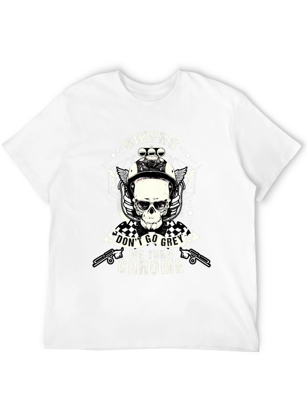 Bikers Dont Go Grey T-Shirt