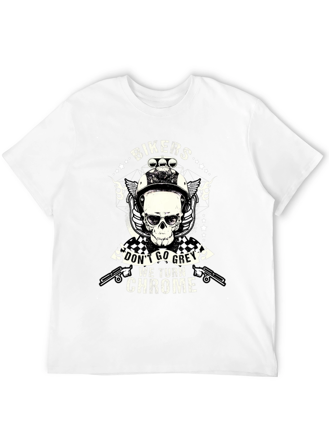 Bikers Dont Go Grey T-Shirt