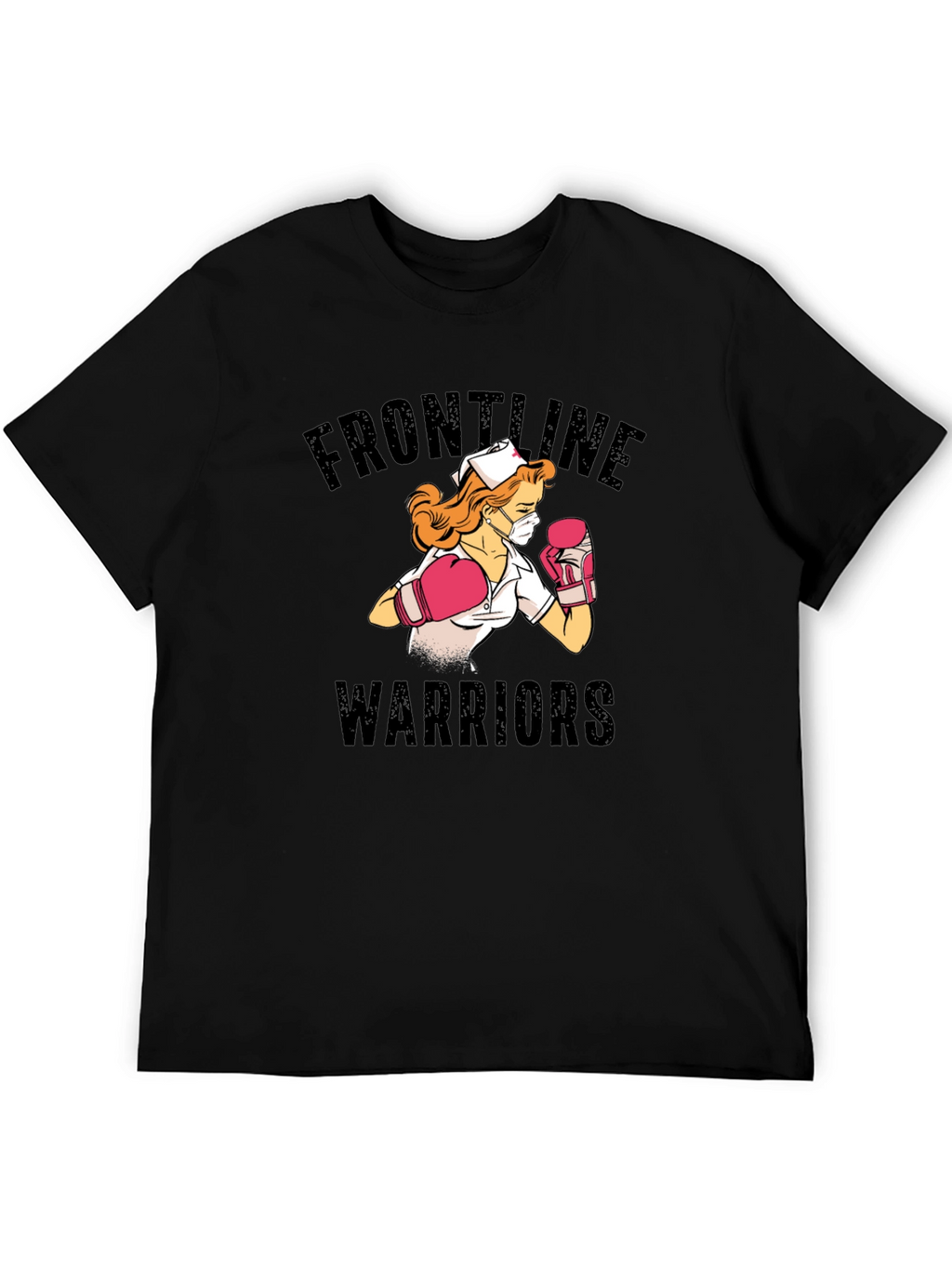 Frontline Warriors Nurse Boxing T-Shirt