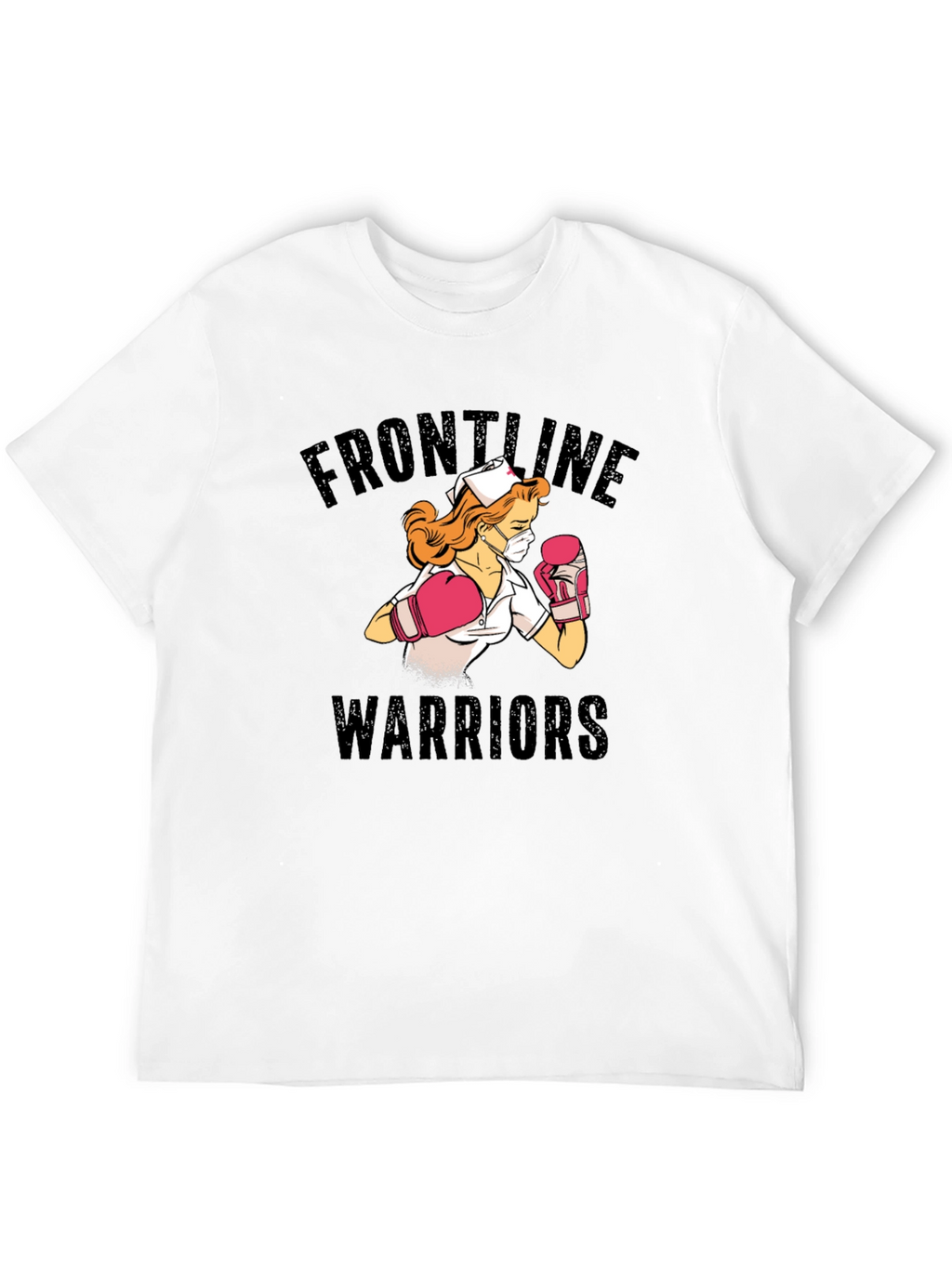 Frontline Warriors Nurse Boxing T-Shirt