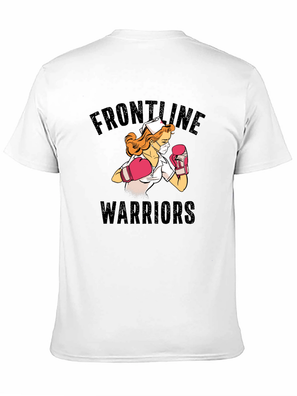 Frontline Warriors Nurse Boxing T-Shirt