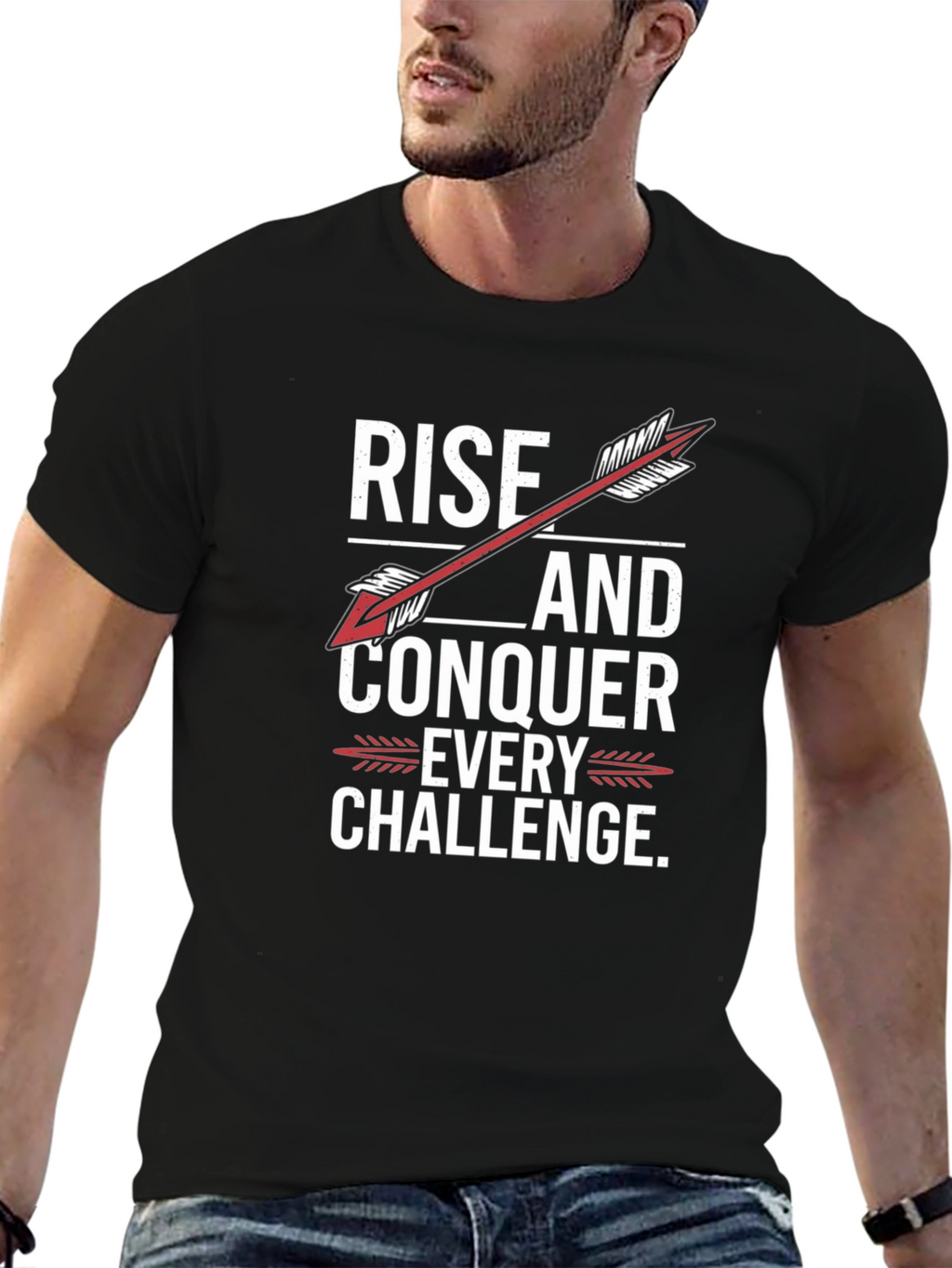 Rise and Conquer Challenge T-Shirt