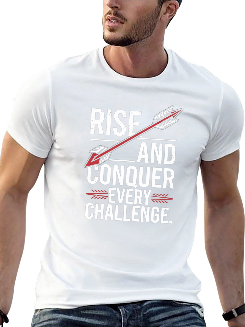 Rise and Conquer Challenge T-Shirt