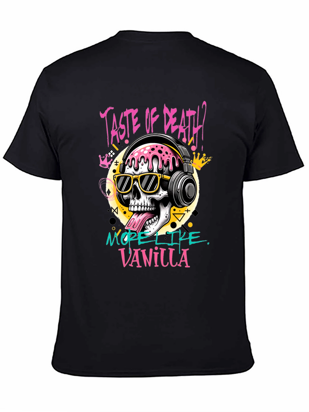 Taste of Death Vanilla Skull Graphic Tee