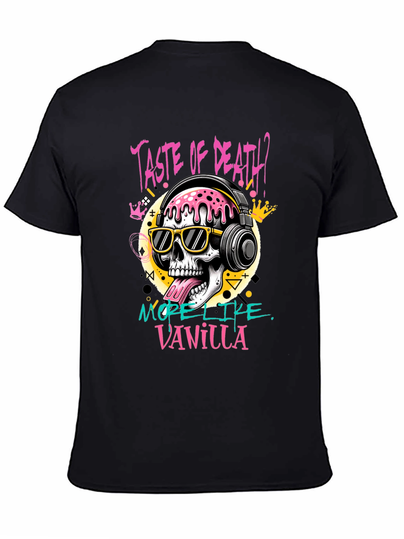 Taste of Death Vanilla Skull Graphic Tee