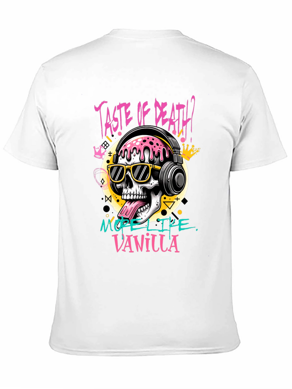 Taste of Death Vanilla Skull Graphic Tee