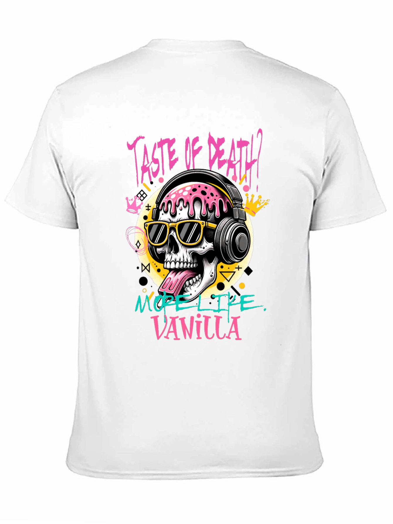 Taste of Death Vanilla Skull Graphic Tee