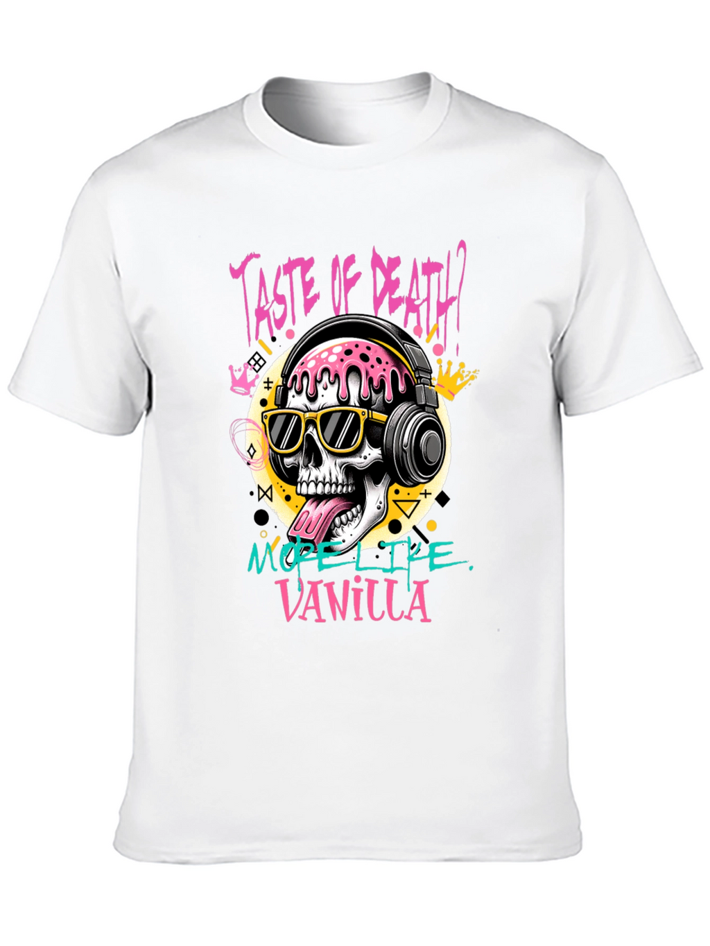 Taste of Death Vanilla Skull Graphic Tee