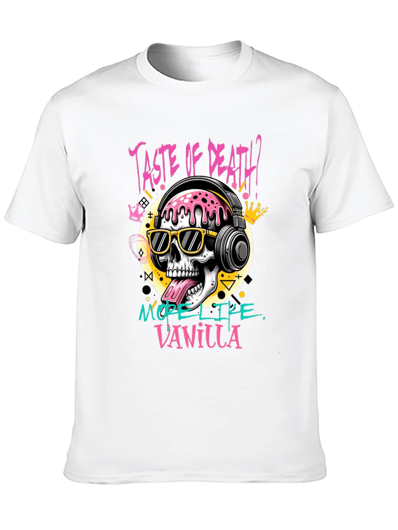 Taste of Death Vanilla Skull Graphic Tee