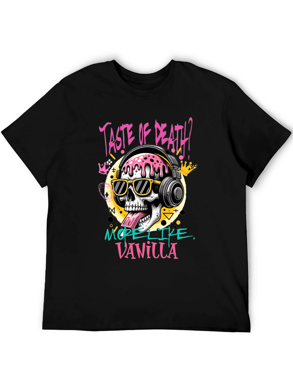 Taste of Death Vanilla Skull Graphic Tee