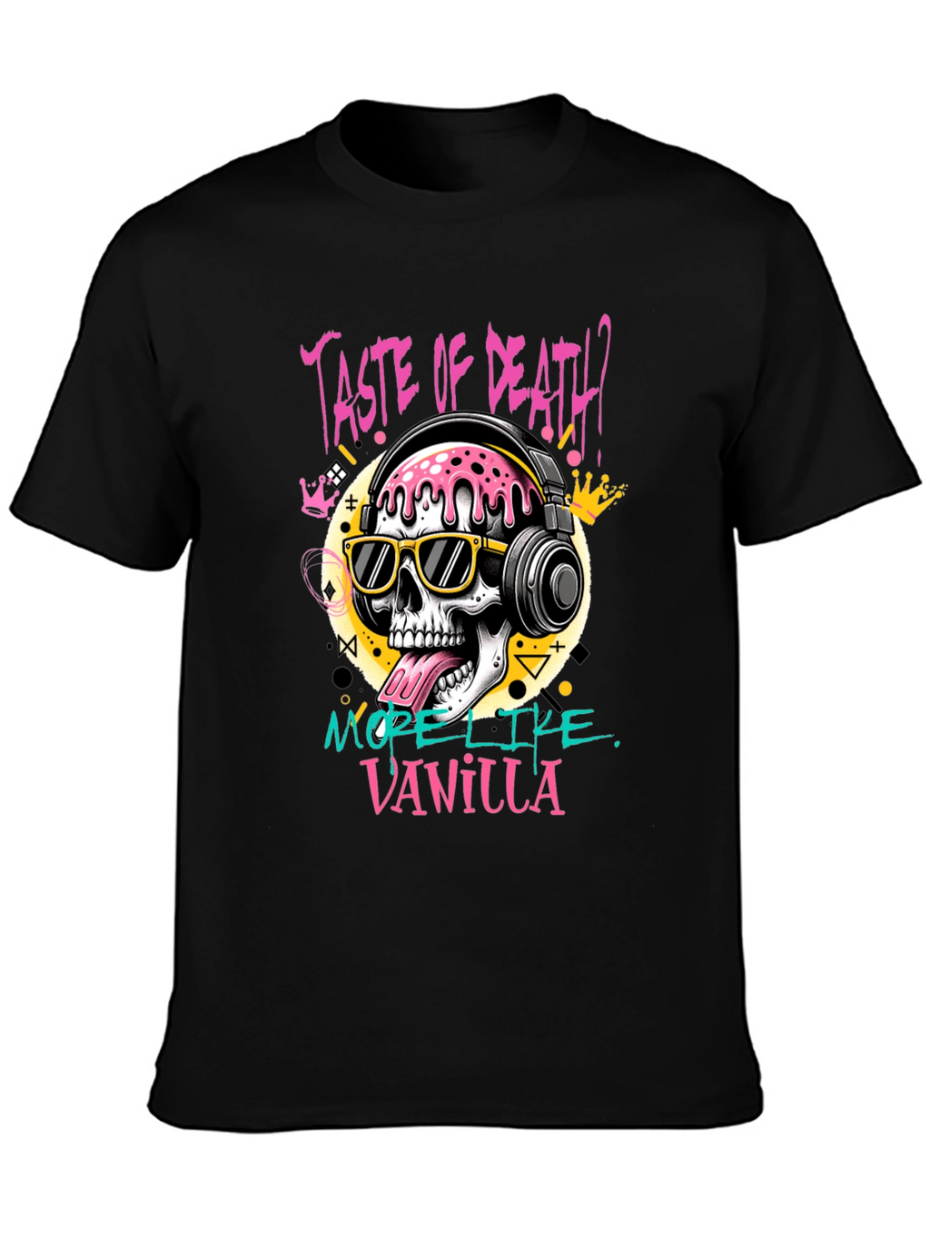 Taste of Death Vanilla Skull Graphic Tee