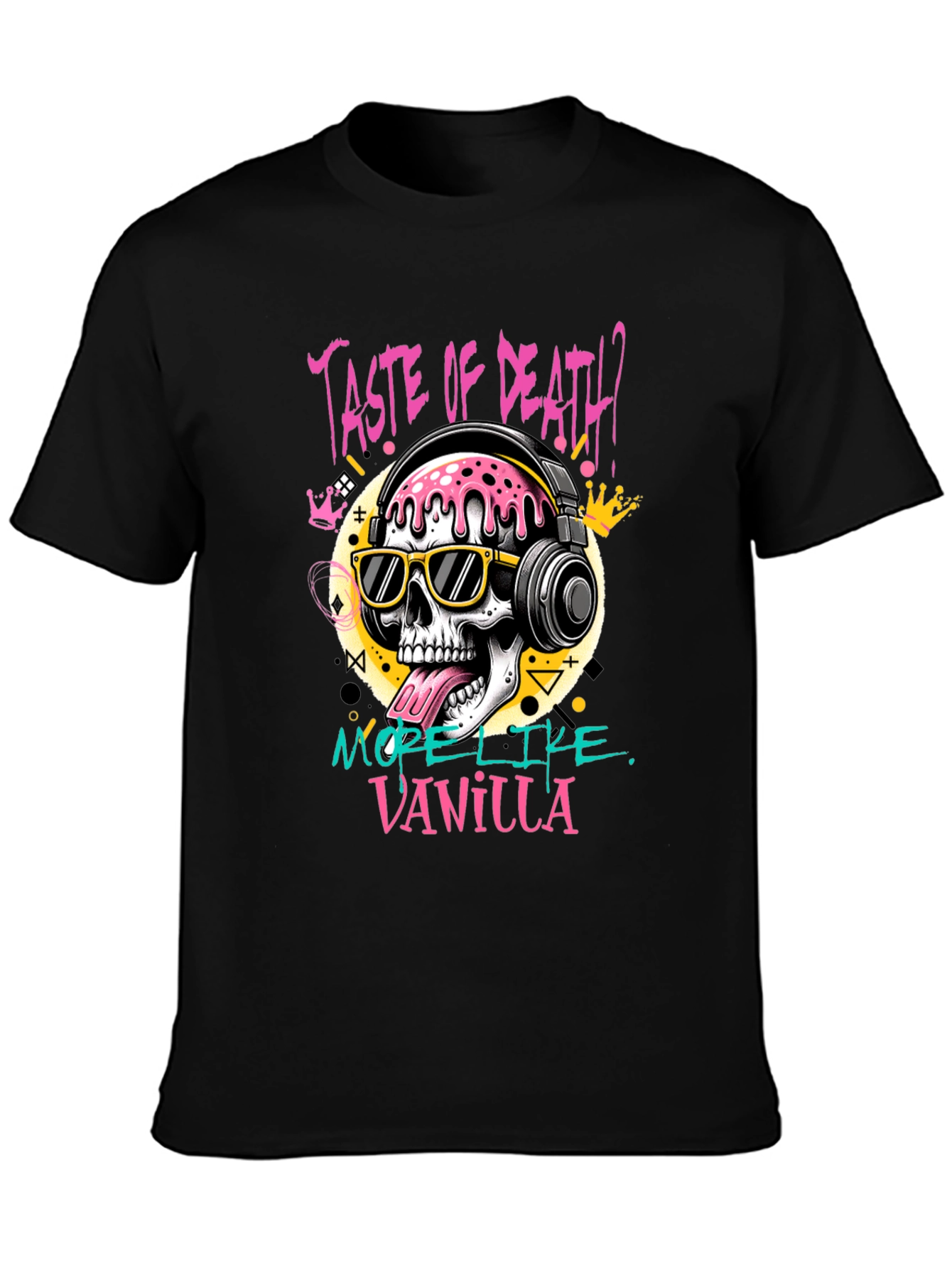 Taste of Death Vanilla Skull Graphic Tee