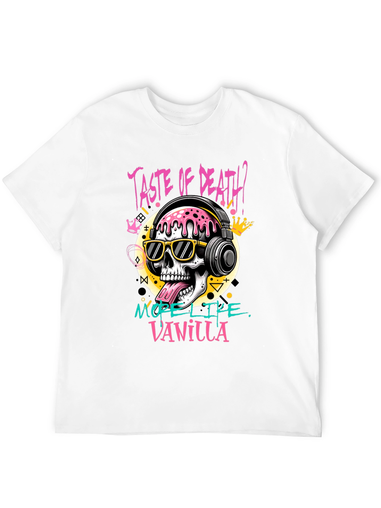 Taste of Death Vanilla Skull Graphic Tee