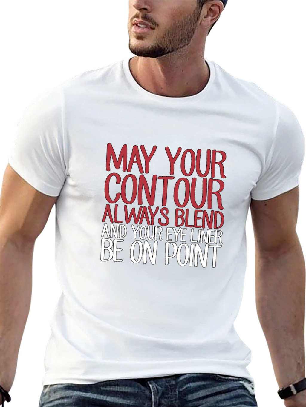Contour & Eyeliner T-Shirt: Blend on Point