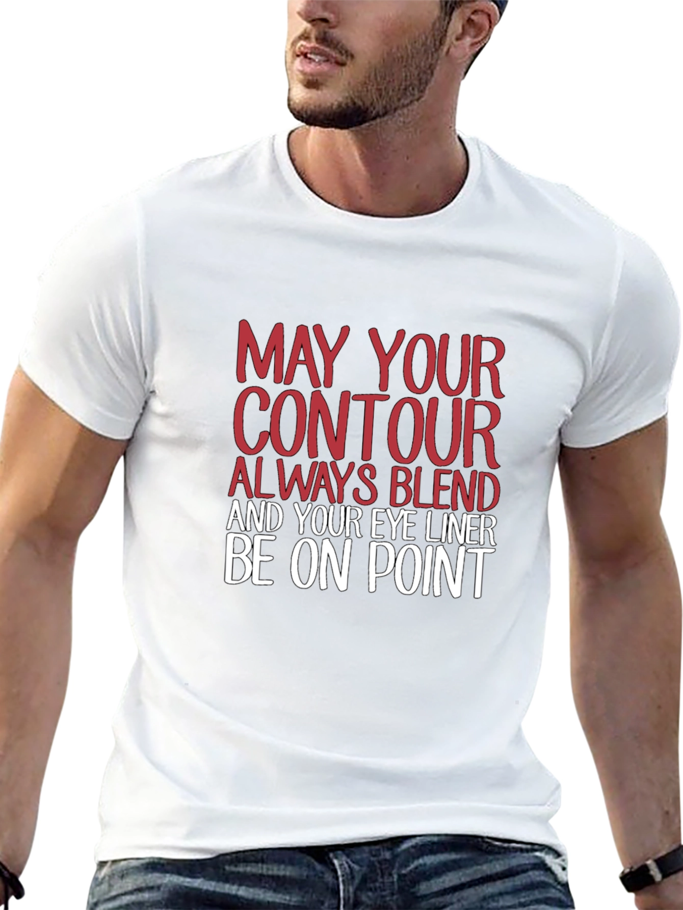 Contour & Eyeliner T-Shirt: Blend on Point