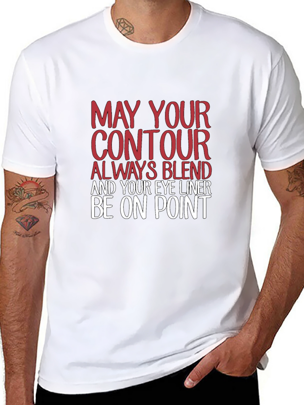 Contour & Eyeliner T-Shirt: Blend on Point