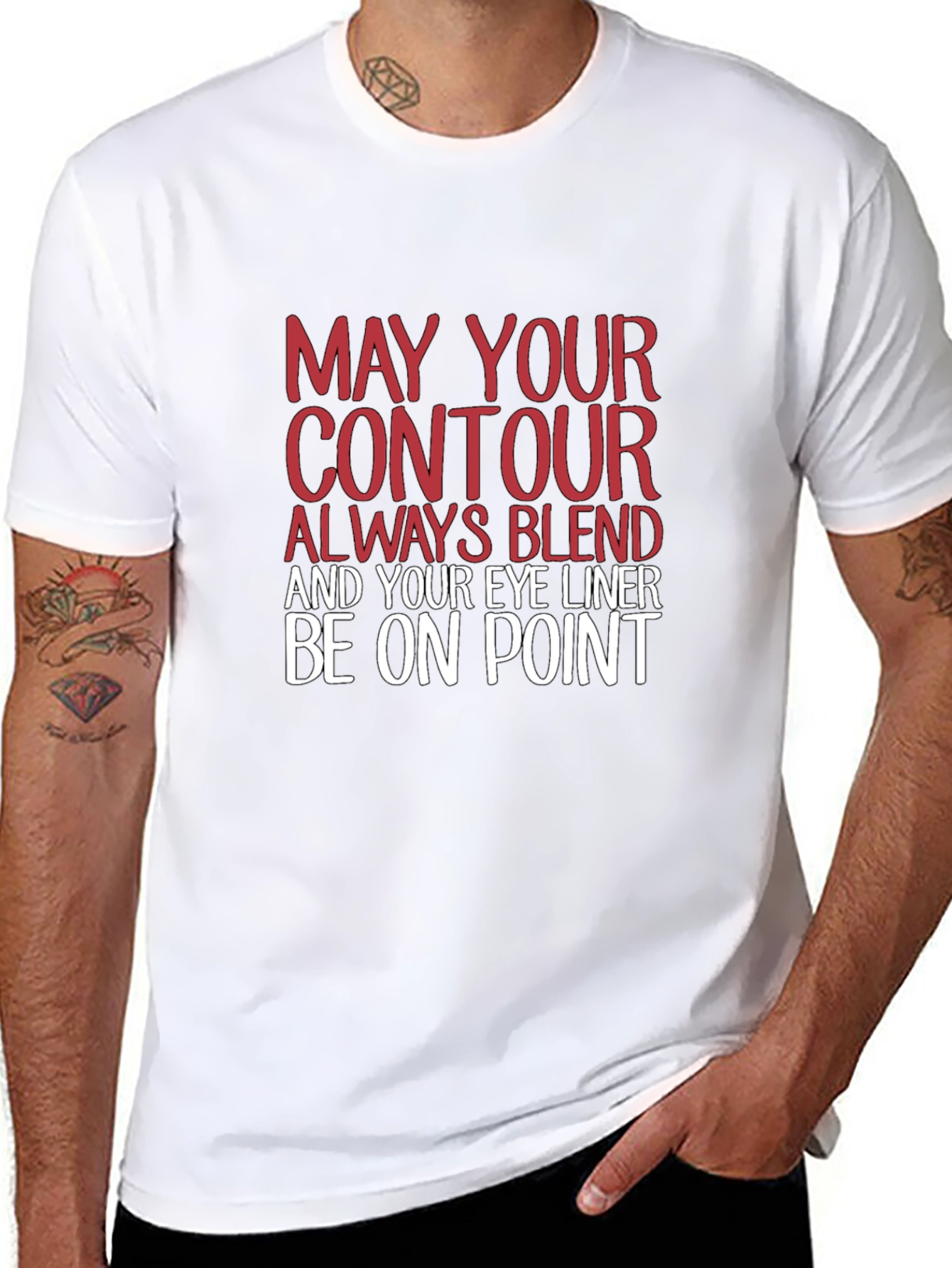 Contour & Eyeliner T-Shirt: Blend on Point