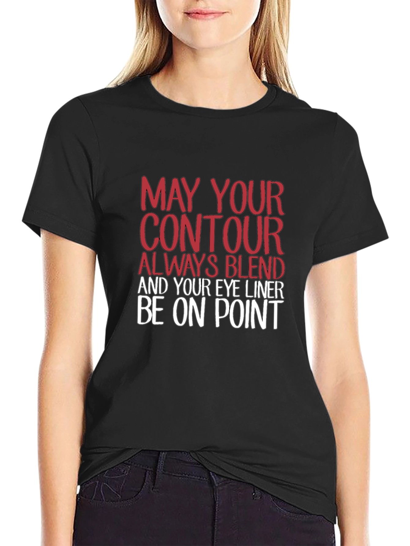 Contour & Eyeliner T-Shirt: Blend on Point