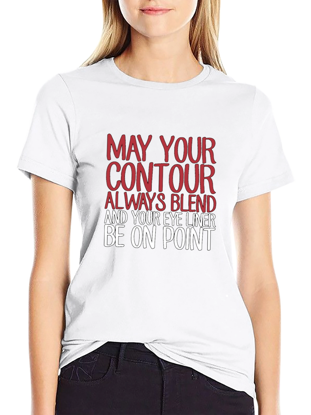 Contour & Eyeliner T-Shirt: Blend on Point