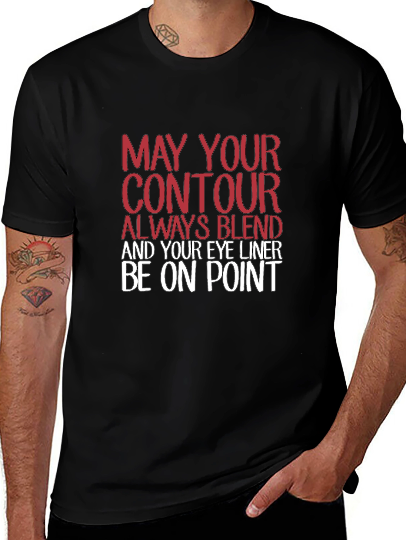 Contour & Eyeliner T-Shirt: Blend on Point