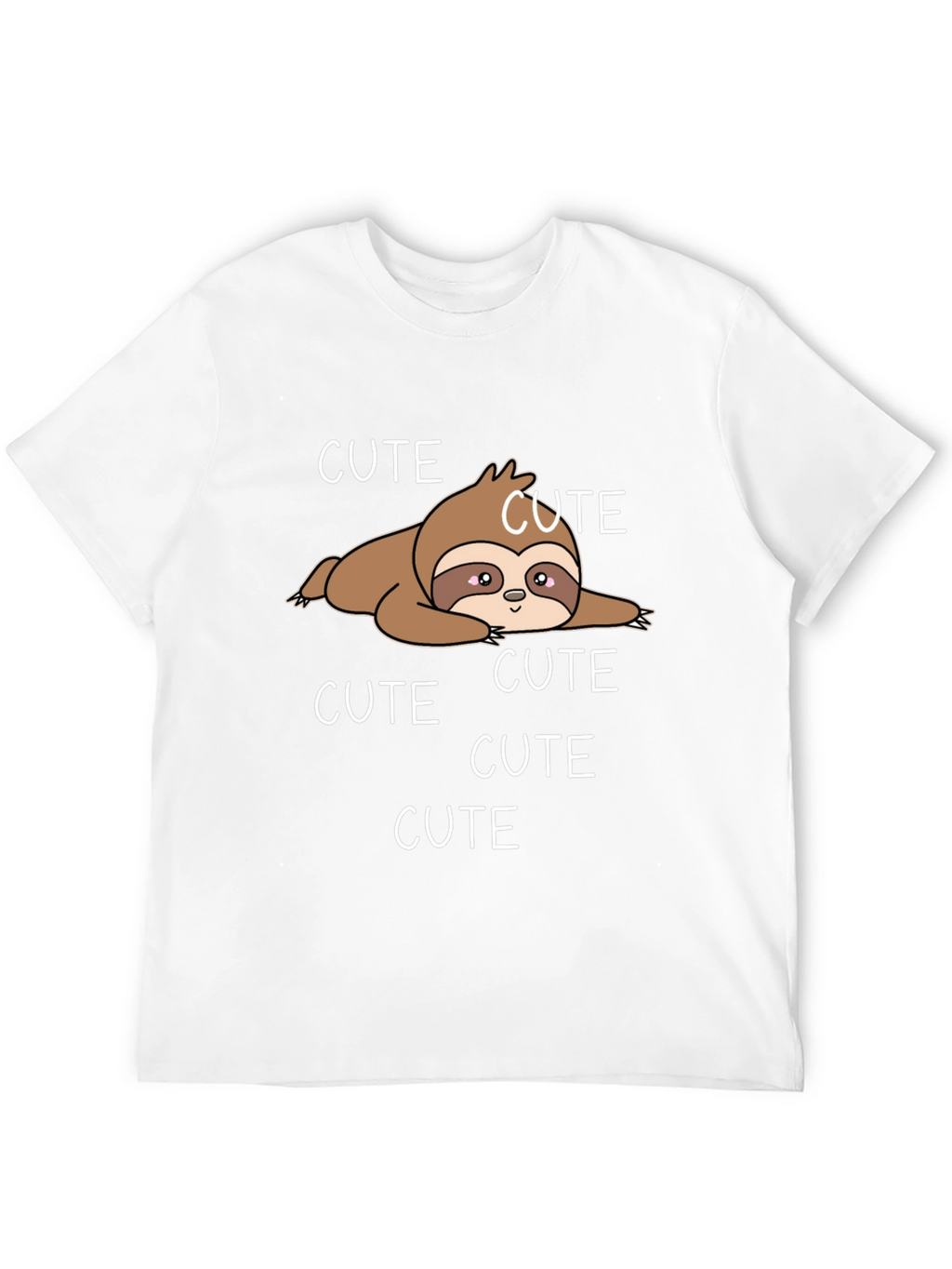 Cute Sloth T-Shirt - Casual Graphic Tee