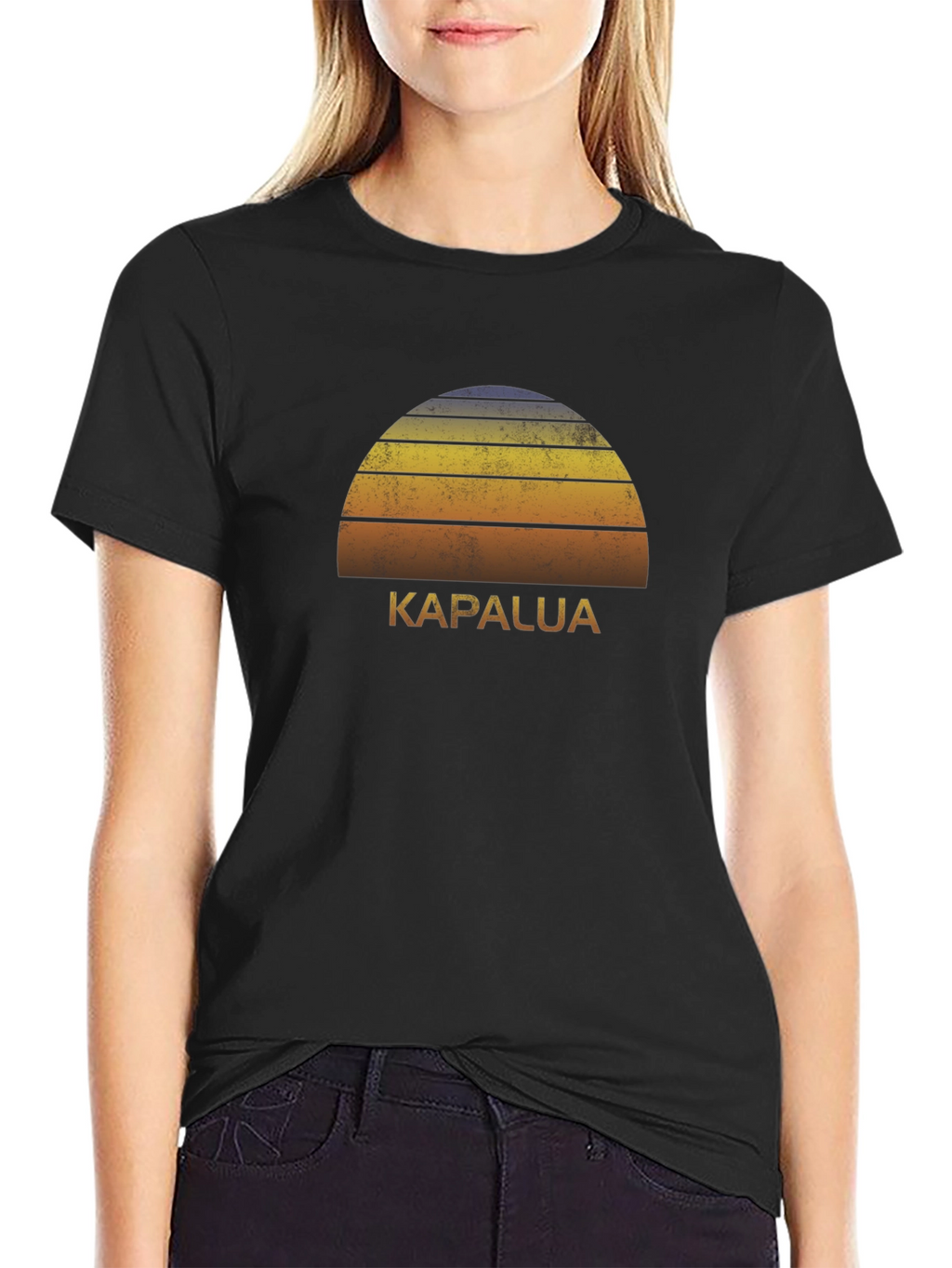 Kapalua Retro Sunset Tee