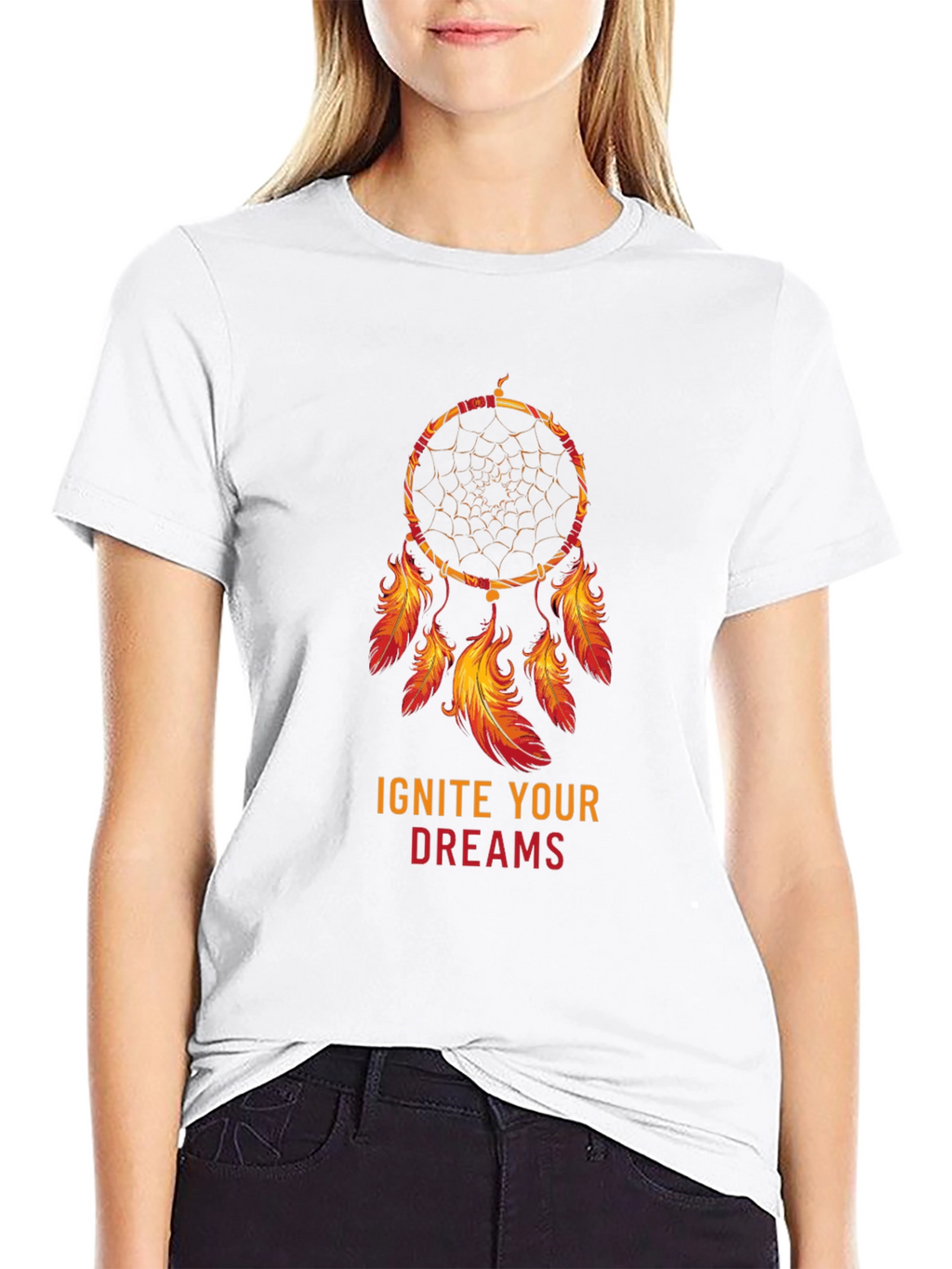 Dream Catcher Graphic Tee - Ignite Your Dreams