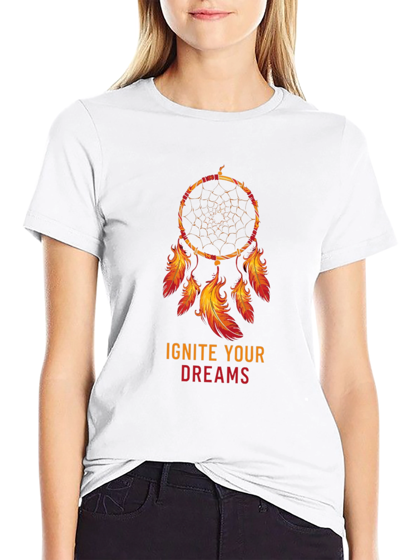 Dream Catcher Graphic Tee - Ignite Your Dreams