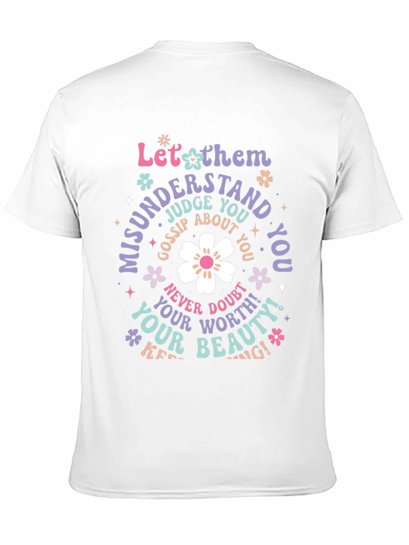 Inspirational Graphic T-Shirt - Black