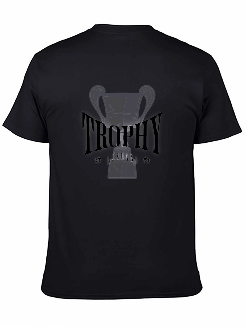Trophy Graphic Tee - Stylish Black T-Shirt