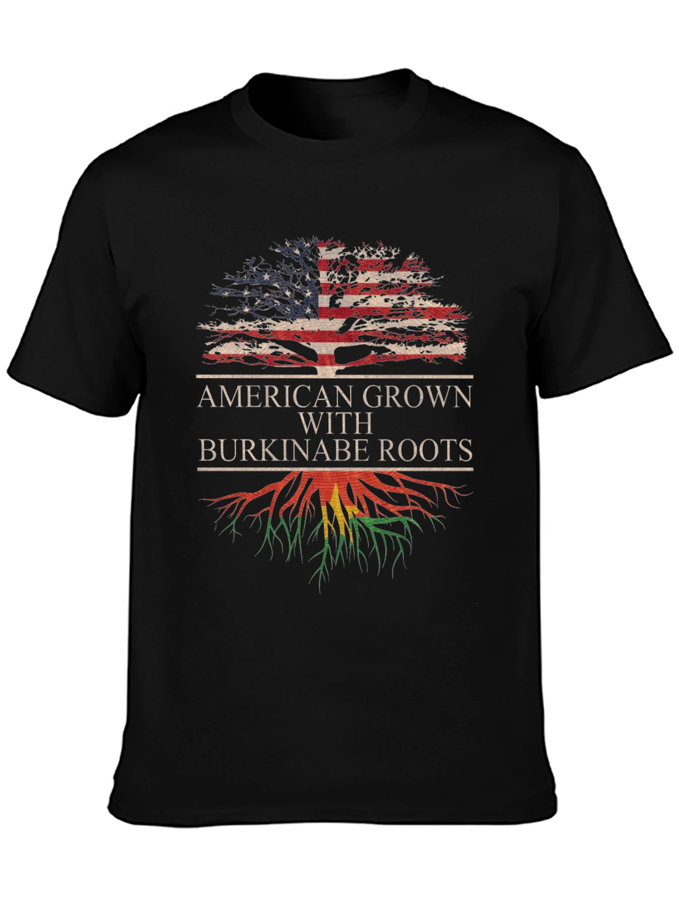 American Grown With Burkinabe Roots T-Shirt