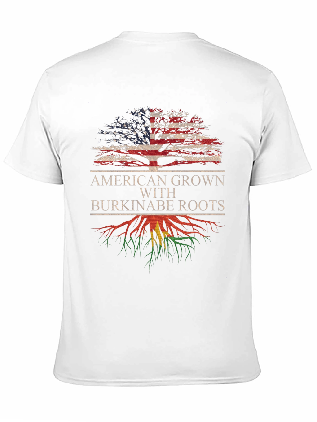 American Grown With Burkinabe Roots T-Shirt