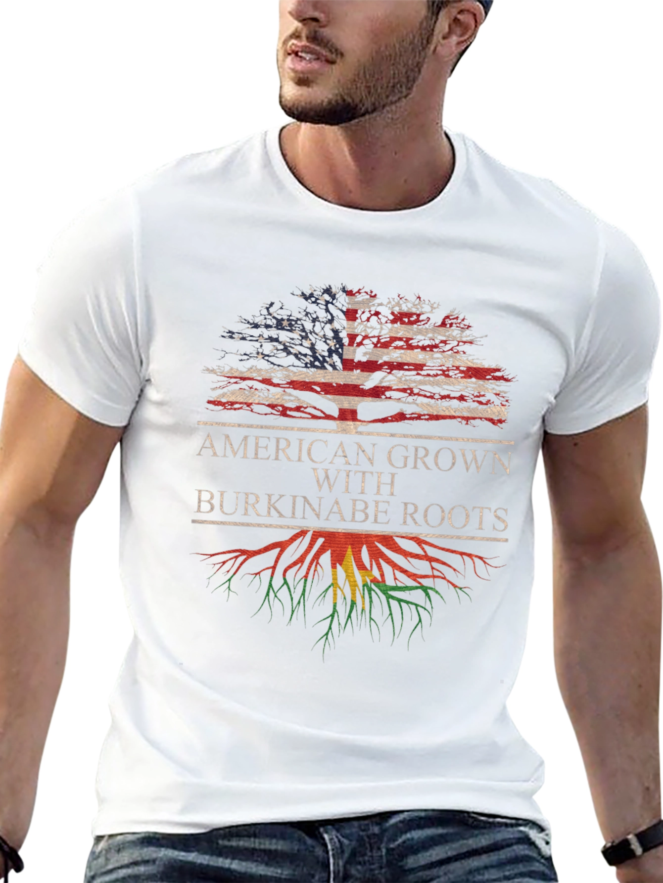 American Grown With Burkinabe Roots T-Shirt