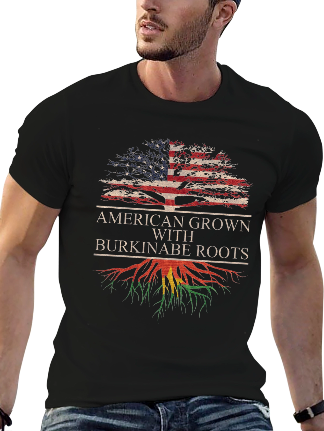 American Grown With Burkinabe Roots T-Shirt