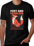 Foxy and Fearless Graphic T-Shirt