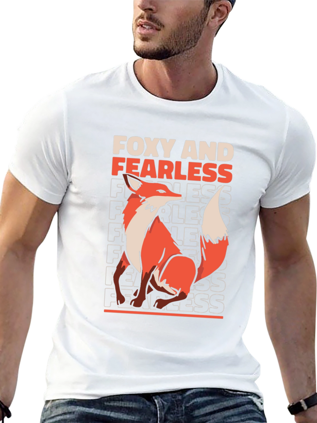Foxy and Fearless Graphic T-Shirt