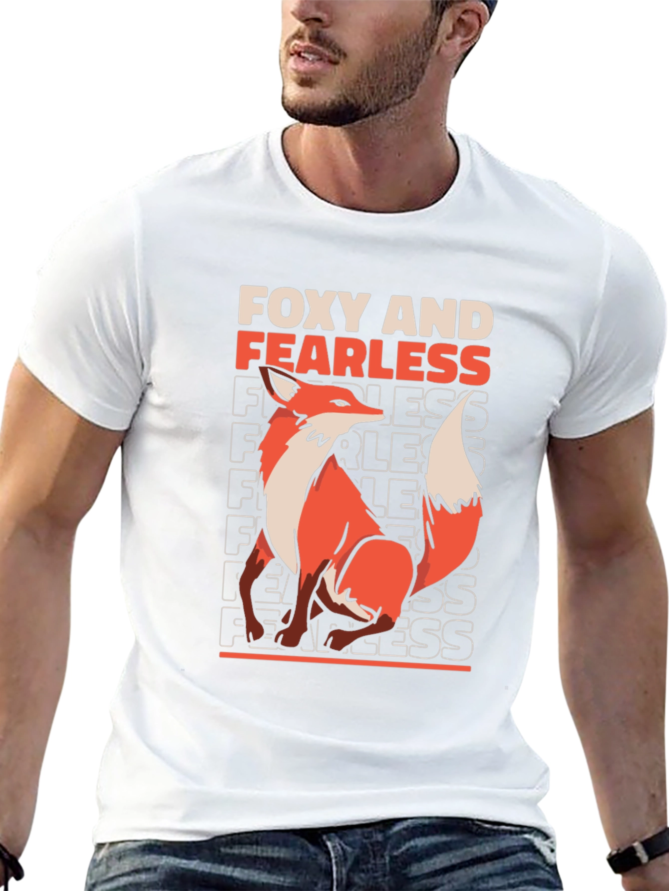 Foxy and Fearless Graphic T-Shirt