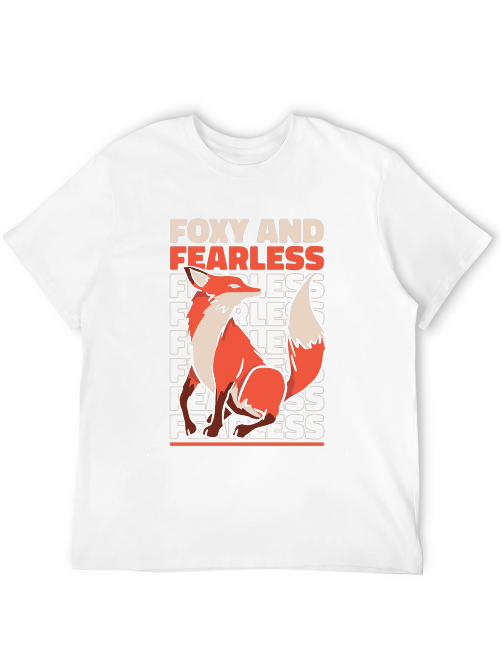 Foxy and Fearless Graphic T-Shirt