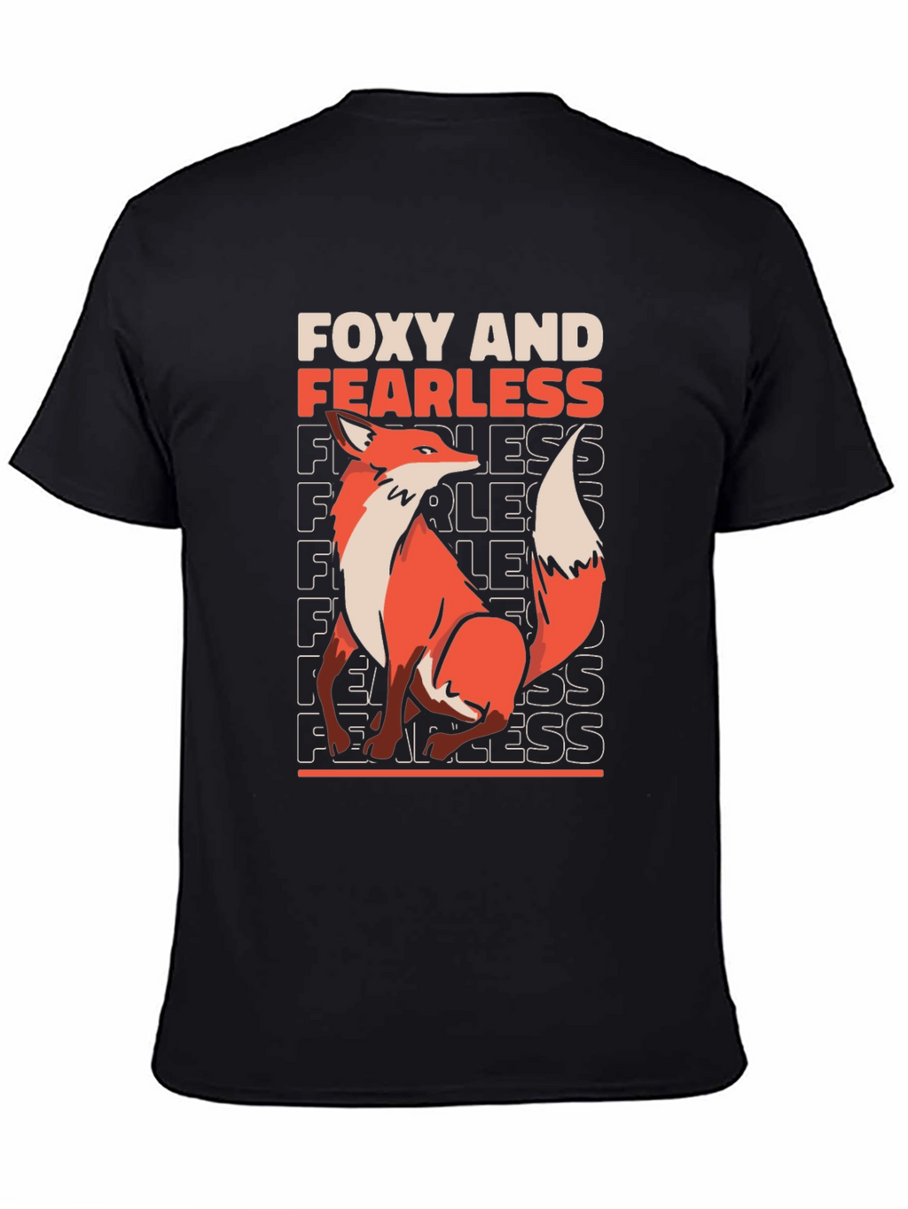 Foxy and Fearless Graphic T-Shirt